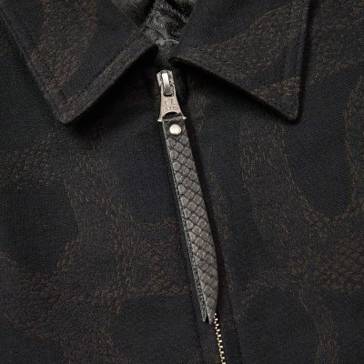 画像4: CALEE  JACQUARD SWINGTOP ＜SNAKE PATTERN＞