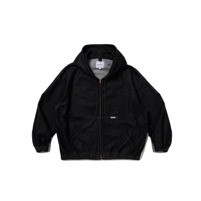 画像2: COOTIE  12.5oz Denim Zip Up Hooded Jacket