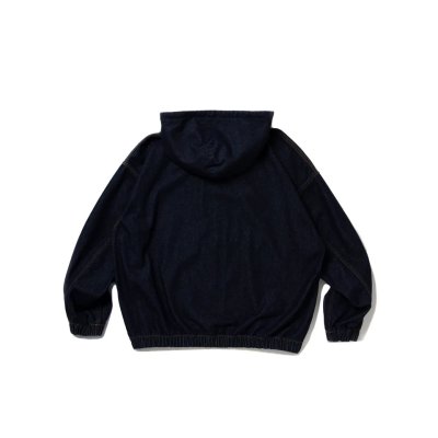 画像3: COOTIE  12.5oz Denim Zip Up Hooded Jacket