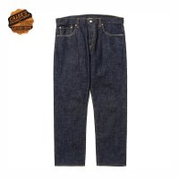 CALEE  VINTAGE REPRODUCT TAPERED DENIM PANTS <OW>