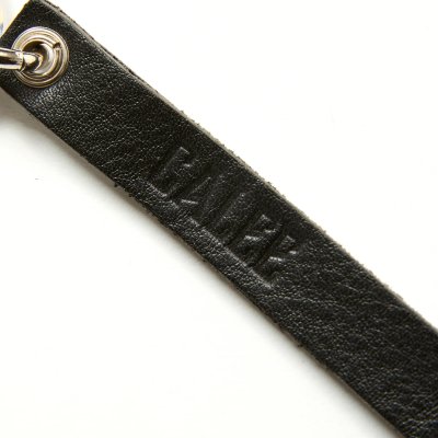 画像2: CALEE  STUDS LEATHER SHORT KEY RING