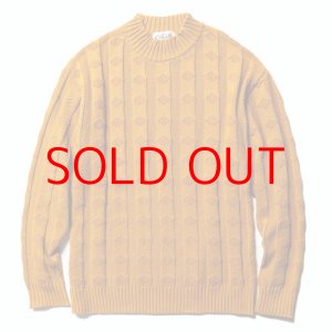 画像: SALE 40%OFF  CALEE Mock neck jacquard knit sweater