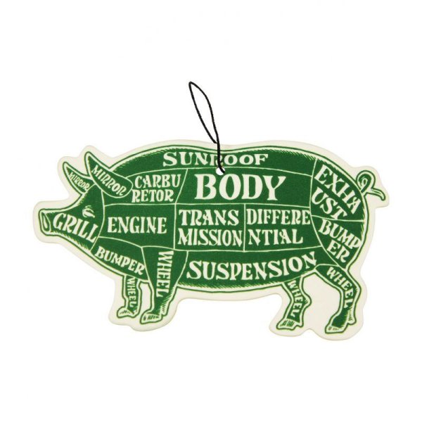 画像1: PORK CHOP　AIR FRESHENER / GREEN APPLE (1)