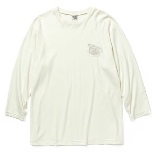 画像:   CALEE Smooth fabric set in 3/4 sleeve t-shirt