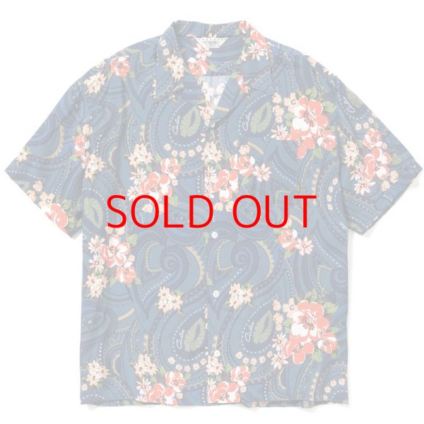 画像1: SALE  40%OFF  CALEE　Paisley pattern aloha S/S shirt (1)