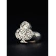 画像1: Antidote Buyers Club / Engraved Club Ring (With Stone) -Silver 950- (1)
