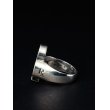 画像2: Antidote Buyers Club / Engraved Club Ring (With Stone) -Silver 950- (2)