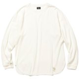 画像:   SALE  40%OFF CALEE Pique jacquard L/S base ball t-shirt