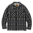 画像1: CALEE Dobby check cpo shirt jacket (1)