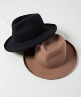 画像: 【Racal】Edge Up Brim Wool Fedora Hat