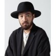 画像3: 【Racal】Edge Up Brim Wool Fedora Hat (3)