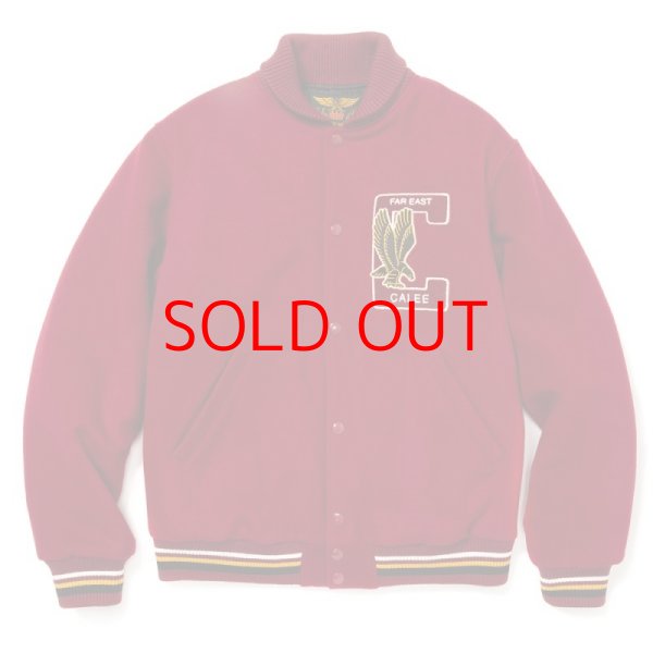 画像2:  CALEE College type wappen wool stadium jacket (2)