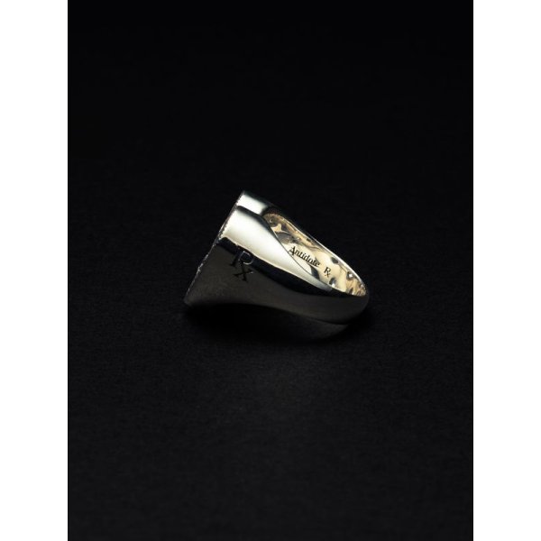 画像2: Antidote　Engraved Heart Ring (2)