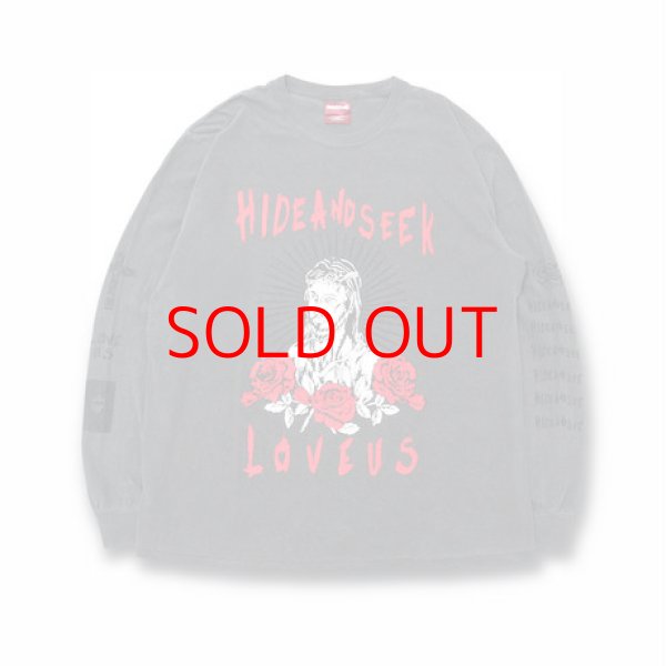 画像2: HIDE & SEEK　LOVE US L/S Tee (2)