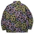 画像2: CALEE  Allover snake pattern track jacket (2)