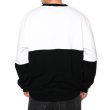 画像3: SALE  40%OFF CALEE Univ. contrasting fabric crew neck sweat (3)