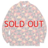 画像: SALE  40%OFF Geometric pattern over silhouette L/S shirt