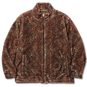 画像: SALE 40%OFF CALEE Allover spiral pattern fleece jacket