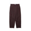 画像3: COOTIE  WOOL GABARDINE 2 TUCK EASY PANTS (3)