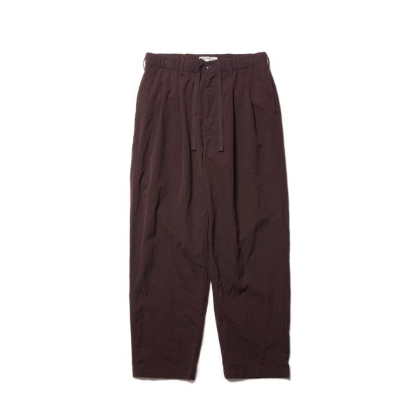 画像3: COOTIE  WOOL GABARDINE 2 TUCK EASY PANTS (3)