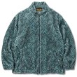 画像2: CALEE  Allover spiral pattern fleece jacket (2)