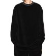 画像6: CALEE  Drop shoulder fleece L/S cutsew (6)