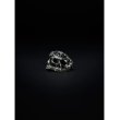 画像2: Antidote　Engraved Calvary Skull Ring　SILVER (2)