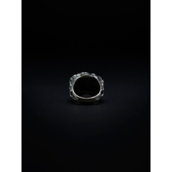 画像4: Antidote　Engraved Calvary Skull Ring　SILVER (4)