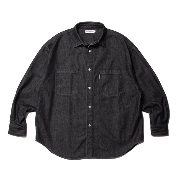 画像2: COOTIE  DENIM WORK SHIRT (2)