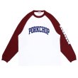 画像3:    PORK CHOP COLLEGE RAGLAN L/S TEE (3)