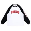 画像1:    PORK CHOP COLLEGE RAGLAN L/S TEE (1)