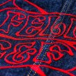 画像9: CALEE×FELLOW BY F&F EMBROIDERY VINTAGE TYPE DENIM COVERALL<LEN DESIGN>　ステッカー付 (9)