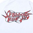 画像2: CALEE×FELLOW BY F&F STRETCH LOGO T-SHIRT  　ステッカー付 (2)