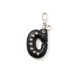 画像1: CALEE  Studs leather logo & hotel key ring   (1)