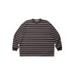 画像2: COOTIE  SUPIMA BORDER OVERSIZED L/S TEE (2)