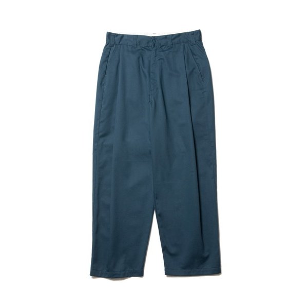 画像2: COOTIE  C/R TWILL RAZA 1TUCK TROUSERS (2)