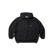 画像1: COOTIE  POLYESTER TWILL HALF ZIP HOODIE (1)