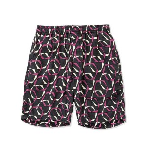 画像:  CALEE  Annulus pattern amuzen cloth easy shorts