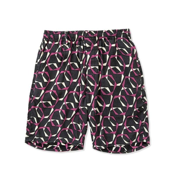 画像1: SALE  40%OFF  CALEE  Annulus pattern amuzen cloth easy shorts (1)