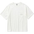 画像2: CALEE  Drop shoulder CALEE logo pocket t-shirt (2)