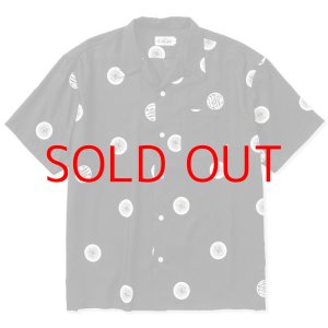 画像: CALEE  Original dot pattern amunzen cloth S/S shirt