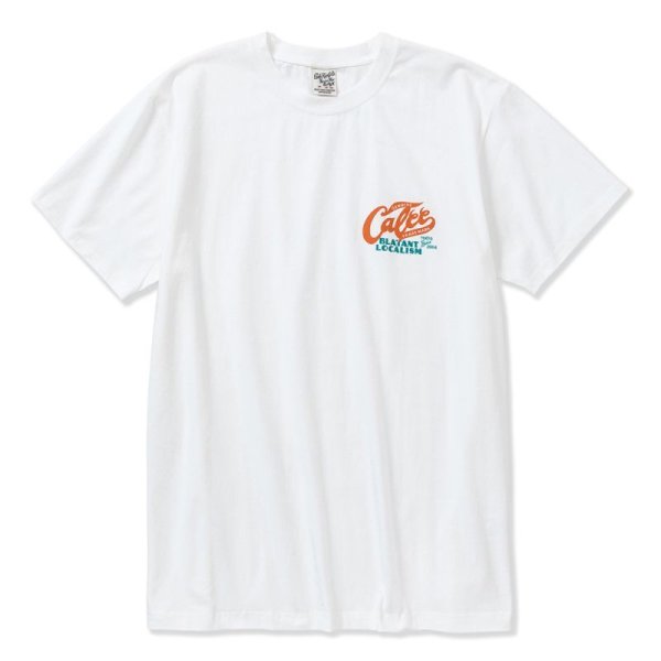 画像1: SALE  30%OFF  CALEE  Stretch CALEE logo t-shirt <Naturally paint design> (1)