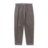 画像: CALEE  VINTAGE TYPE CHINO CLOTH TUCK TROUSERS