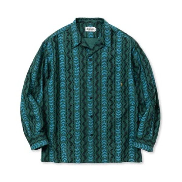 画像2:   CALEE  ORIGINAL NATIVE PATTERN L/S SH (2)