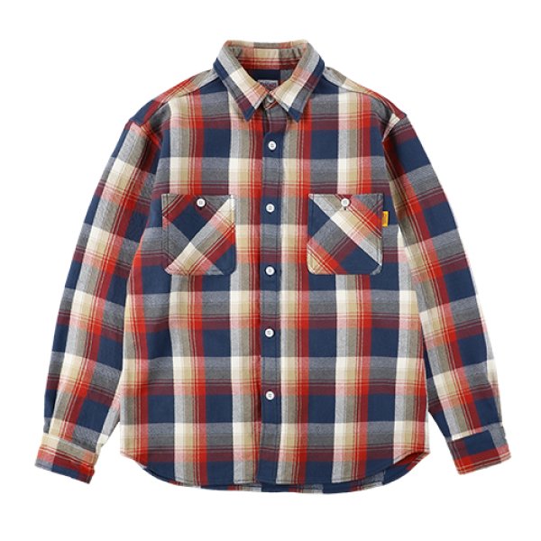 画像1: SALE  40%OFF  SD Heavy Flannel Check Shirt (1)