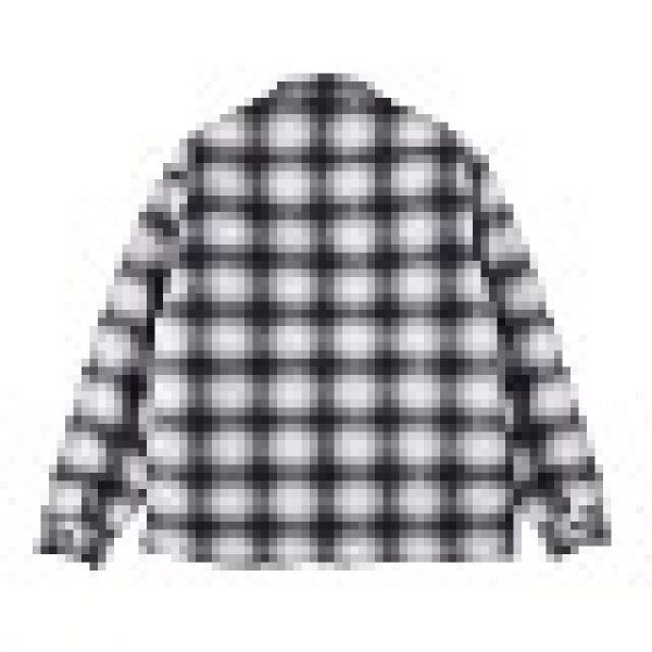 画像3: SALE  40%OFF  SD Quilted Print Flannel Check Shirt Jacket (3)