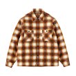 画像2: SALE  40%OFF  SD Quilted Print Flannel Check Shirt Jacket (2)