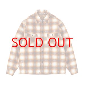 画像: SD Quilted Print Flannel Check Shirt Jacket