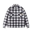 画像1: SALE  40%OFF  SD Quilted Print Flannel Check Shirt Jacket (1)