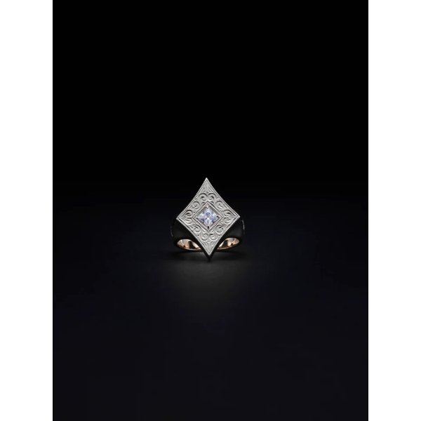 画像1: Antidote Buyers Club / Engraved Diamond Ring (1)